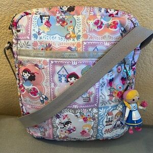 LeSportsac Vintage It’s a Small World Cleo Crossbody Bag with Doll